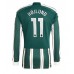 Manchester United Rasmus Hojlund #11 Voetbalkleding Uitshirt 2023-24 Lange Mouwen